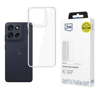 3mk Armor Case for Motorola Moto G56, Transparent