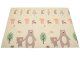 Double-sided foam play pad mat for children, Animals 200x150 cm