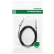 Ugreen AV119 3.5mm AUX Audio Cable 1m, Black