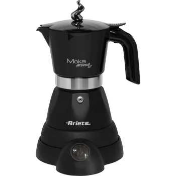 Ariete Moka Electric Espresso Maker, Black