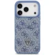 Guess 4G nauble Card Triange case for iPhone 18 Pro / 17 Pro, blue