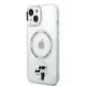 Karl Lagerfeld Transparent Case for iPhone 14 Plus with MagSafe