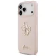 Guess Silicone Big 4G Script Case for iPhone 17 Pro Max, Pink