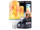 LED Flame Effect Bulb E27 9W, Decorative, White