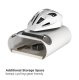Maclean MC-466 Wall Mount Bike Rack, up to 25kg, White