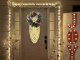 Christmas Decorative Wreath for Door or Wall, 40 cm