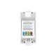 LAN Socket Module Maclean MCE725W Cat 6, White