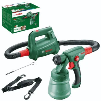 Bosch EasySpray 18V-100 Cordless Paint Spray Gun, 18V
