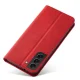 Magnet Fancy Case for Samsung Galaxy S23+ Flip Wallet Case with Stand, Red