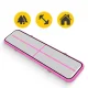4FIZJO AirTrack Inflatable Gymnastics Track Mat 4 x 1 x 0.15 m, Pink