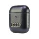 Audi Leather Big Logo Case for AirPods 1 / 2 Black