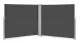 Double Retractable Side Awning 300x300x180 cm MultiGarden, Anthracite