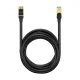 Baseus Speed Seven High Speed Network Cable RJ45 10Gbps 30m Black (WKJS011001)