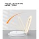Bedside Lamp with Wireless Charger T-Phox SL-603 15W, white
