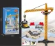 Bakalu Construction Tower Crane Set with 50 Elements & Surprise Vehicle
