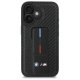BMW iPhone 16 Case M Grip Stand Smooth and Carbon, Black