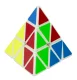 Ikonka Pyraminx Logic Game - Puzzle Cube, 9.7 cm