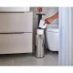 Joseph Joseph EasyStore Luxe Concealed Toilet Roll Holder, Silver / Anthracite
