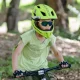 Rockbros TT-32003 Shark Kids Bike Helmet with Detachable Jaw S (48-52), Green