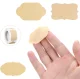 Self-Adhesive Jar Labels, 300 pcs, Brown