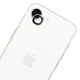 Camera Lens Tempered Glass 3mk Lens Protection Pro for Apple iPhone 16e, Silver
