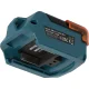 Makita DML817 18V LXT Cordless LED Flashlight with USB Port, Bare Unit, Blue/Black