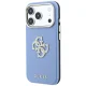 Guess Smooth & Big Strass Logo Case for iPhone 18 Pro / 17 Pro, Blue