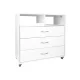 White Podiatry Unit Y-200 Cosmetic Trolley