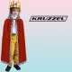 Kruzzel King Costume Set 3 pcs, Red/Gold