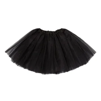 Black Tulle Tutu Skirt for Carnival and Dance