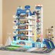 Gotel B26N1 5-Level Toy Parking Garage with Elevator and Cars
