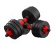 4FIZJO Adjustable Dumbbells Weights with Barbell for Sport Strength Training, 2x10 kg