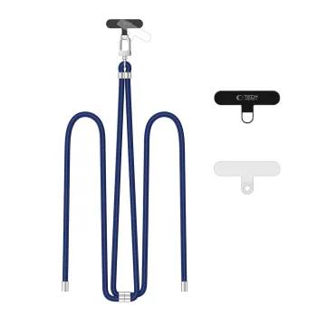 Tech-Protect C7S Crossbody Phone Strap - Navy Blue