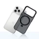 3mk Smoke Case Mag&Stand for iPhone 17 Pro Max, Black