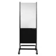 Gabbiano RA-006 Mobile Double-Sided Hairdressing Console Black