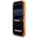 Guess IML Script Metal MagSafe Case for iPhone 17 Pro, Orange