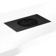 Momo 05-BL Cosmetic Manicure Desk with Dust Collector