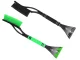 Ice Scraper with Brush 2-in-1 for Car Windshield Snow and Frost Removal