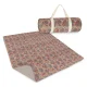 4Fizjo Quilted Picnic and Beach Blanket 200x150 cm, Oriental Pattern
