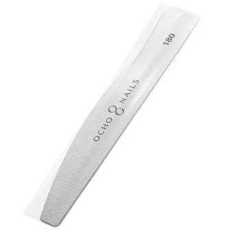 Ocho Nails Slim Half-Moon Nail File 100/180, 1 pc