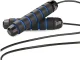 Adjustable Fitness Jump Rope with Bearings, Blue