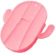 Wall-Mounted Organizer for Toothbrushes and Brushes, Pink