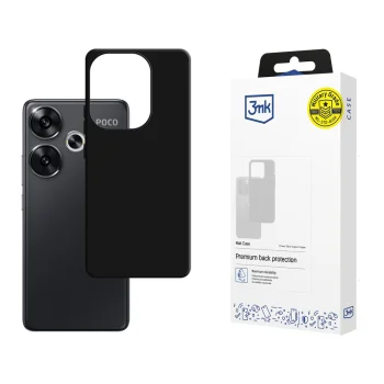 3Mk Protection Matt Case for Xiaomi Poco F6, Black