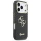 Guess IML 4G Script Metal Case for iPhone 17 Pro, Black