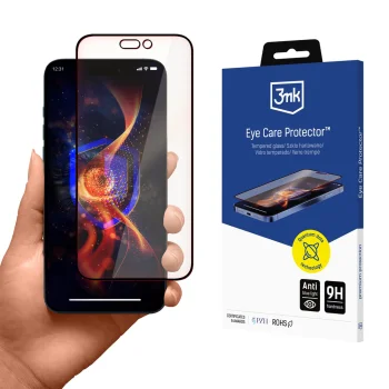 3mk Eye Care Protector Tempered Glass for iPhone 15 / 16