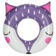Inflatable swimming ring for kids, fox design, 80 cm, up to 60 kg