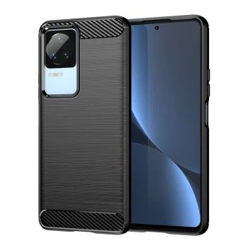 Case for Xiaomi Poco F4 5G Carbon Case, Black