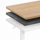 ModernHome Electric Height Adjustable Desk Frame 72-118 cm, White