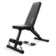4Fizjo 1504 Adjustable Workout Bench, Black
