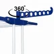 Foldable Vertical Clothes Drying Rack, White